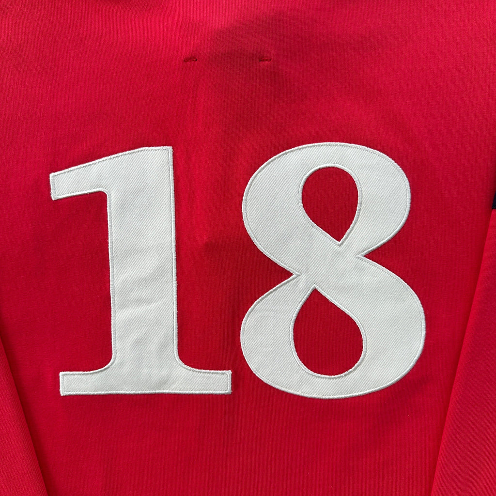 CORTEIZ PANELED RUGBY (RED)
