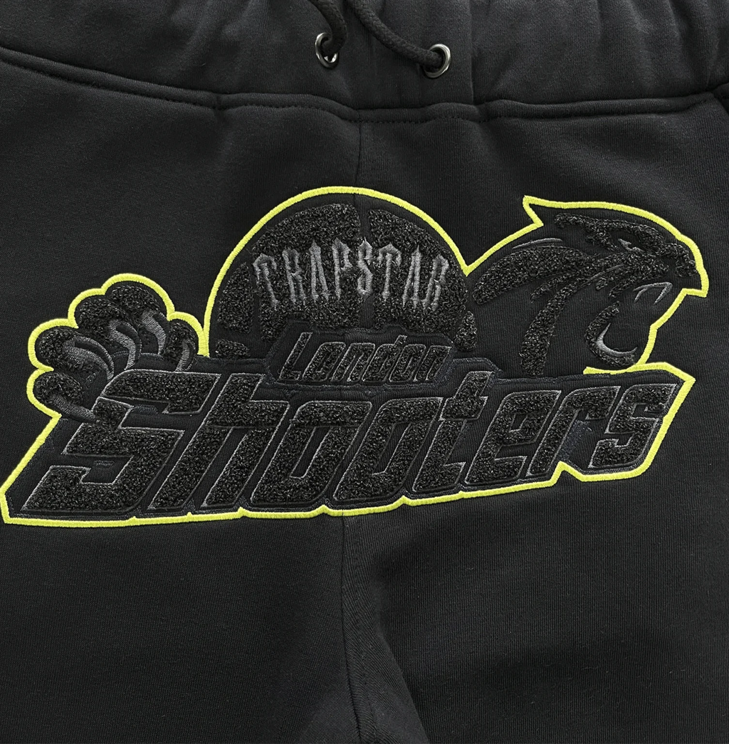 SHOOTERS HOODIE TRACKSUIT (BLACK/LIME)