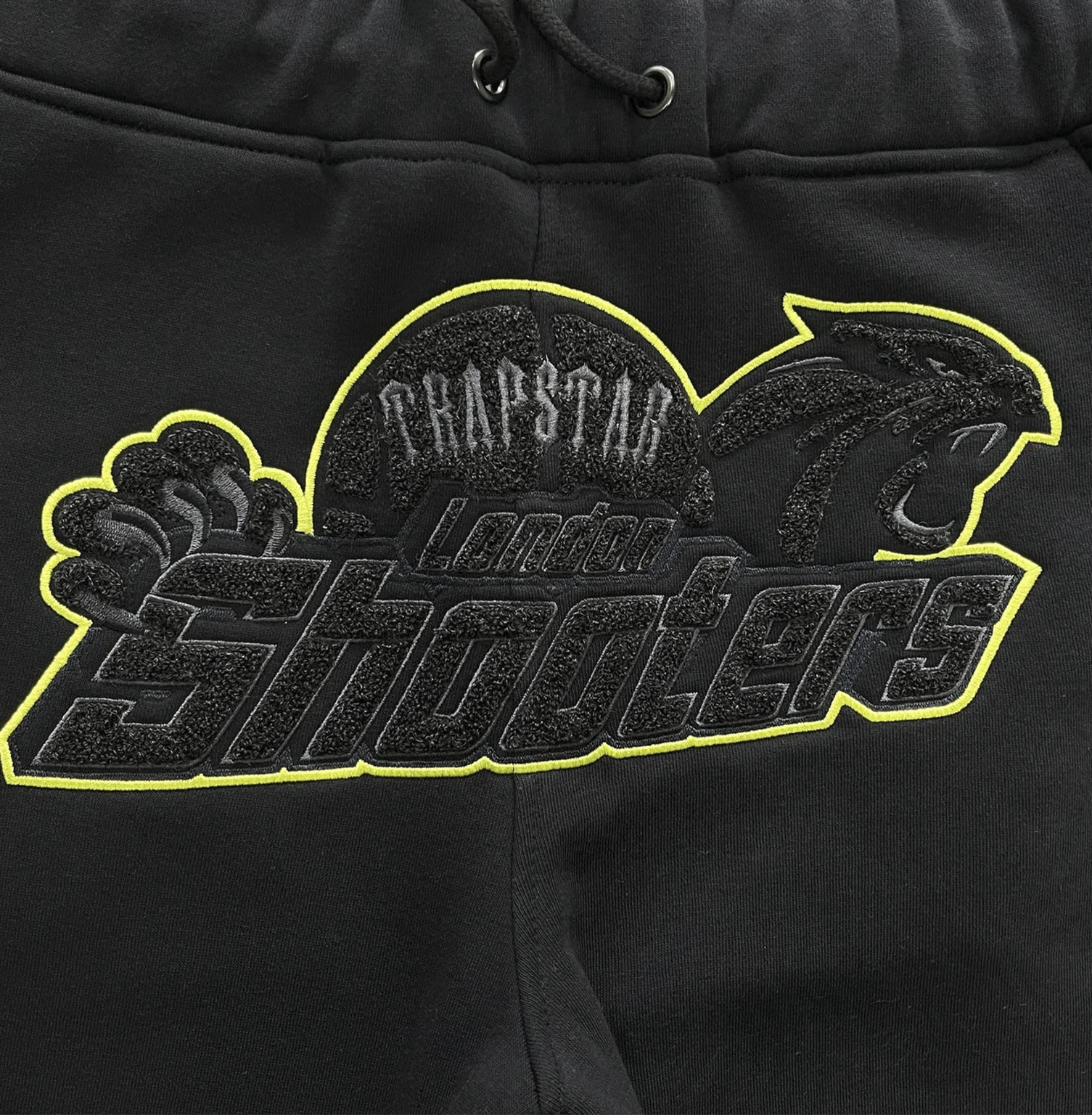 SHOOTERS HOODIE TRACKSUIT (BLACK/LIME)