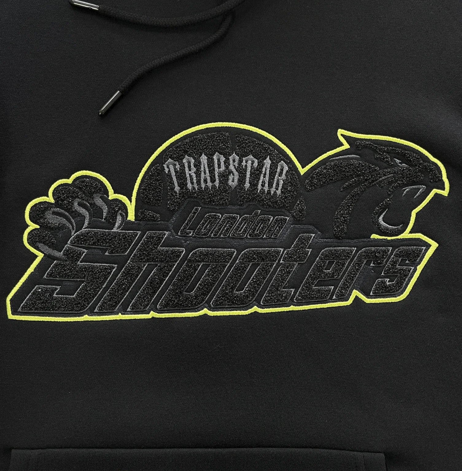 SHOOTERS HOODIE TRACKSUIT (BLACK/LIME)