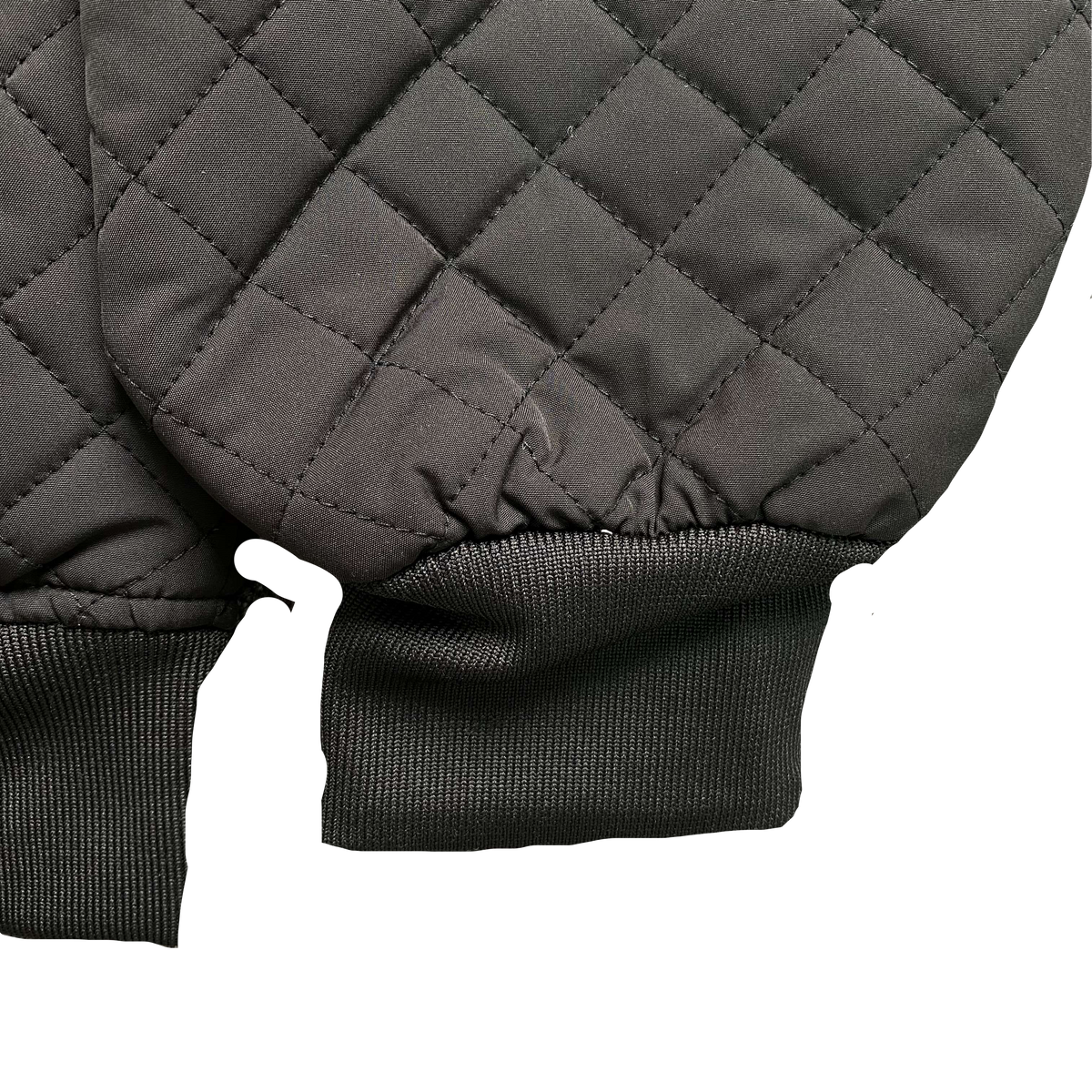 CORTEIZ QUILTED EXCHANGE BOMBER (BLACK)