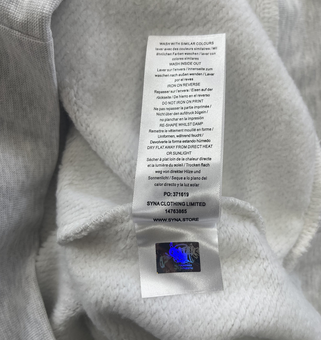 CORTEIZ COLLEGE CREW SWEATER (GREY)