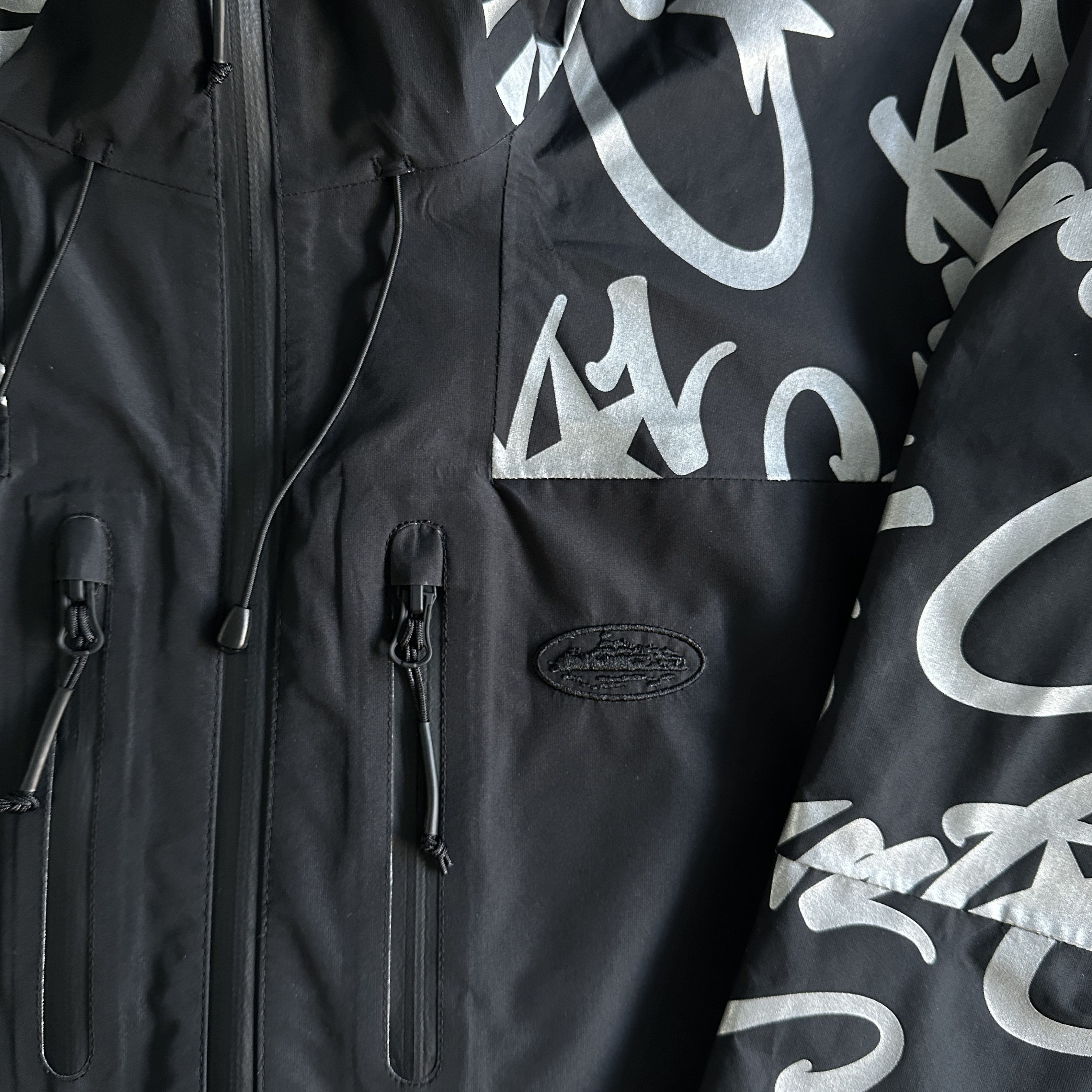 CORTEIZ ELITEWORK WATERPROOF SHELL JACKET (BLACK)