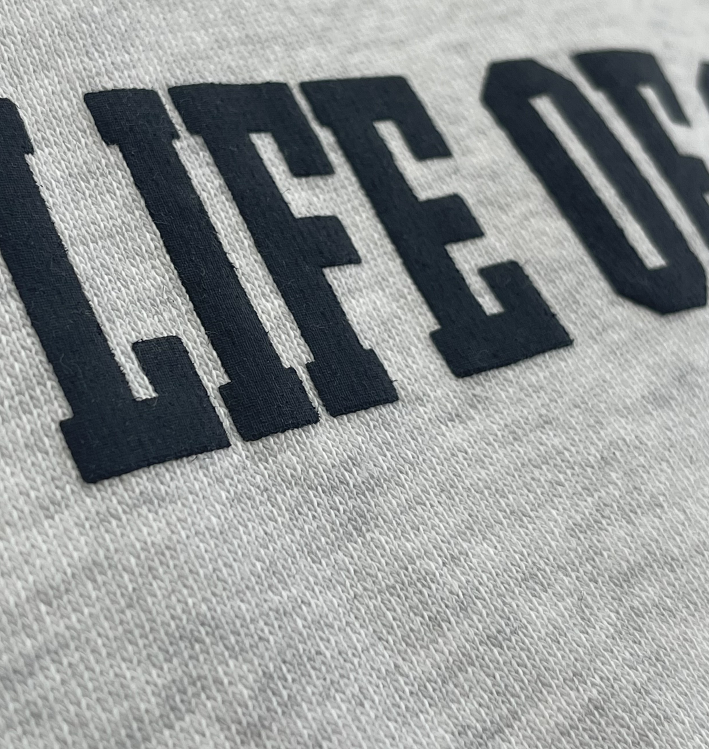 CORTEIZ COLLEGE CREW SWEATER (GREY)