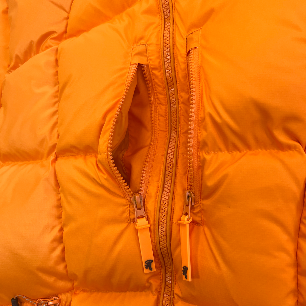 WAVE PUFFER JACKET (ORANGE)