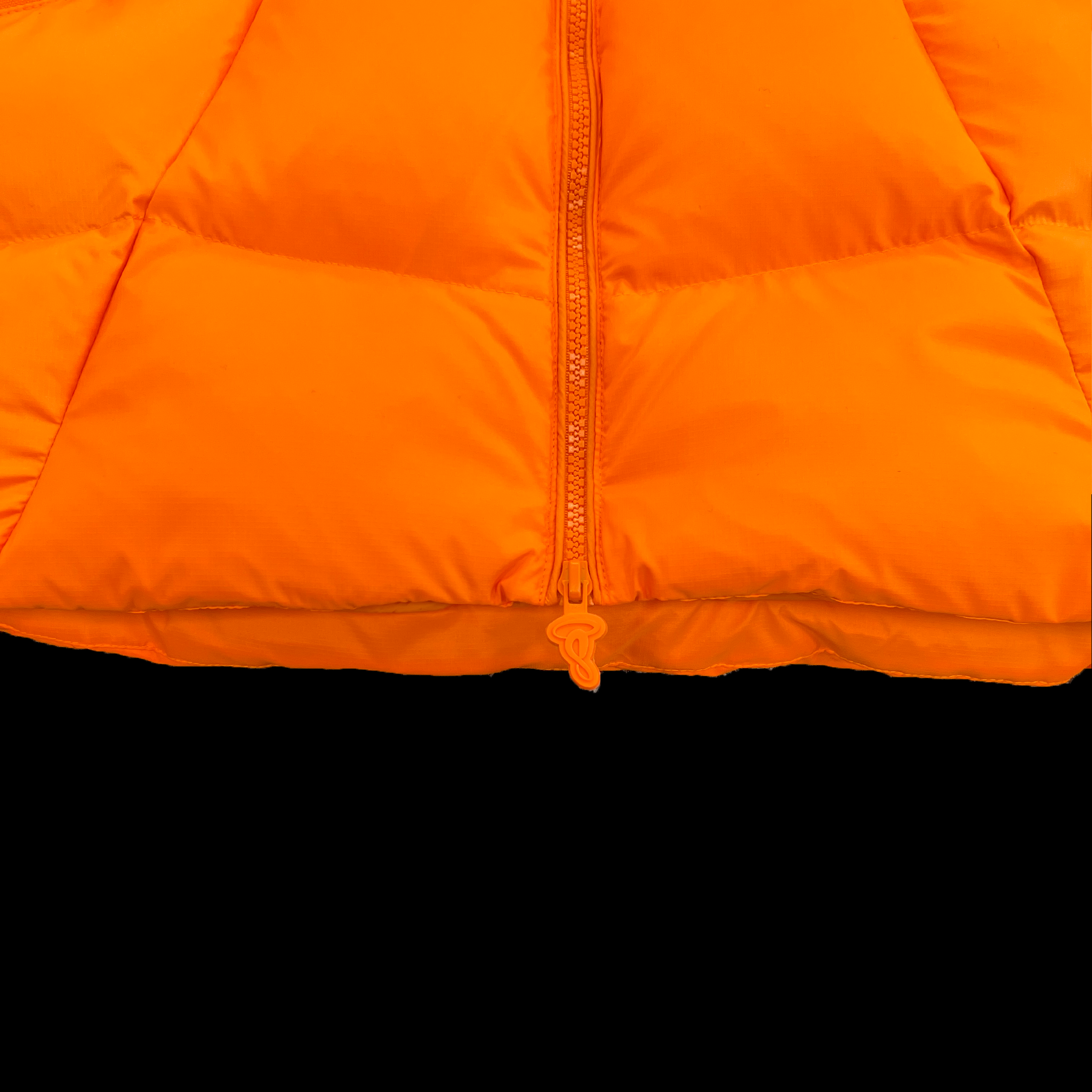 WAVE PUFFER JACKET (ORANGE)