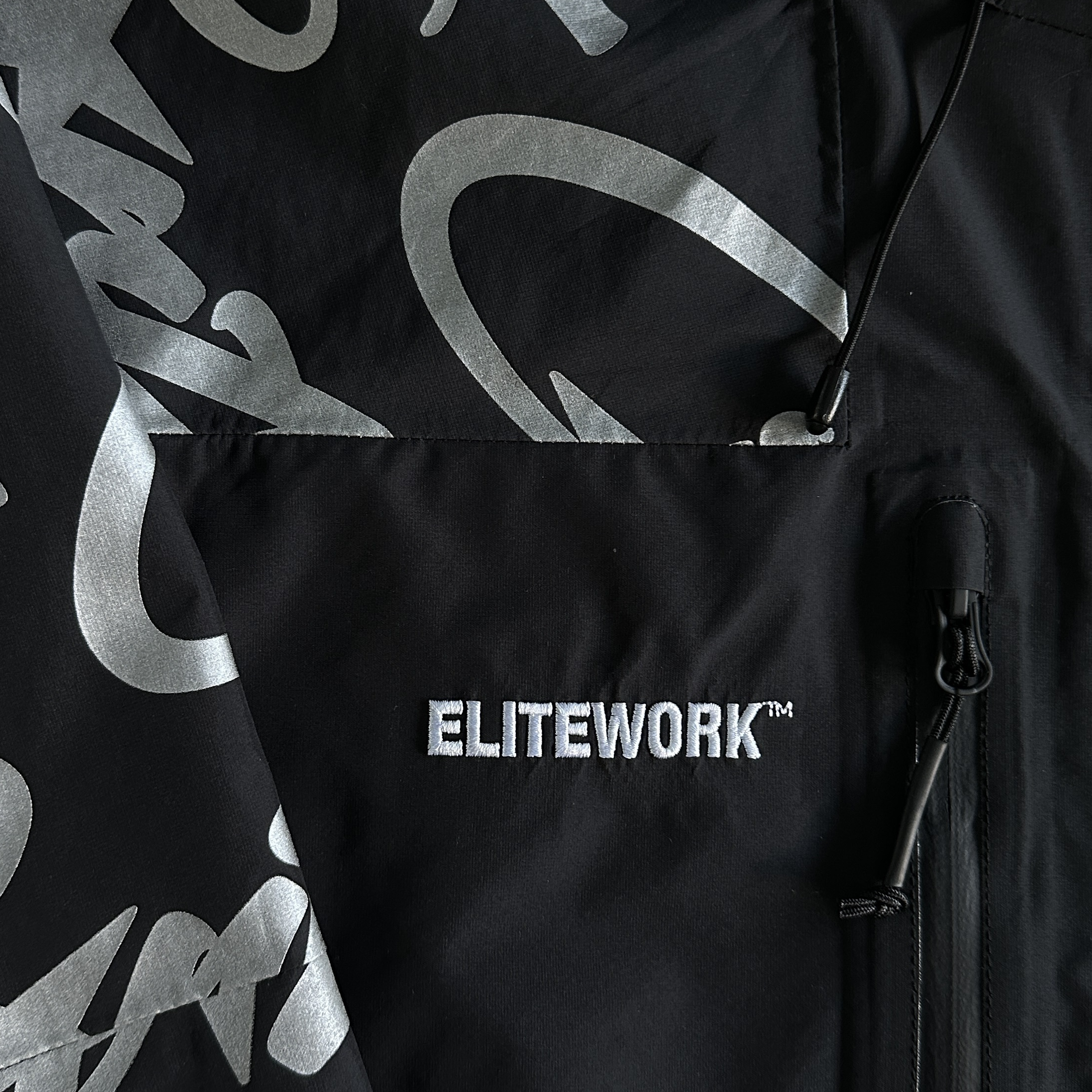 CORTEIZ ELITEWORK WATERPROOF SHELL JACKET (BLACK)