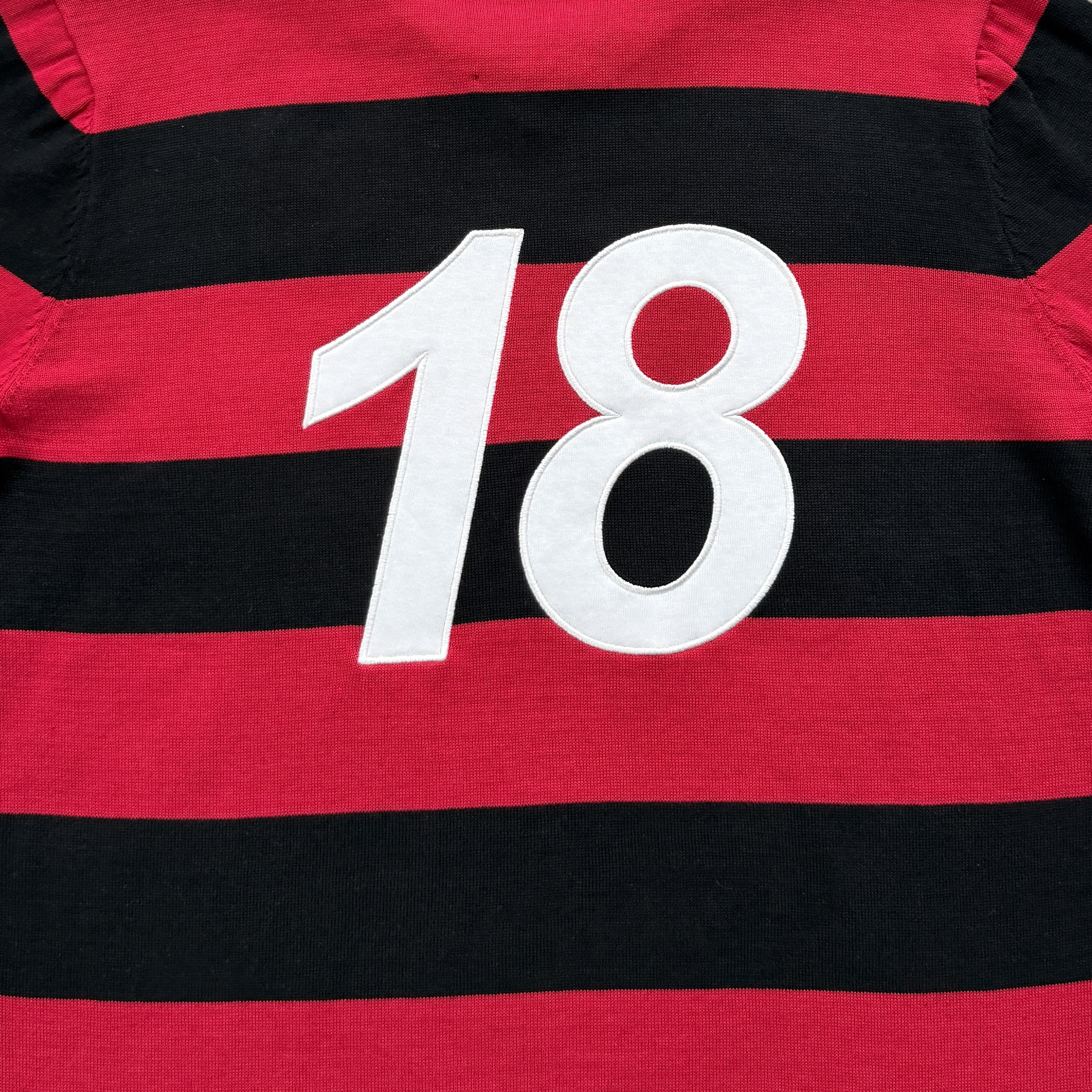 CORTEIZ STRIPED KNIT JERSEY (RED)