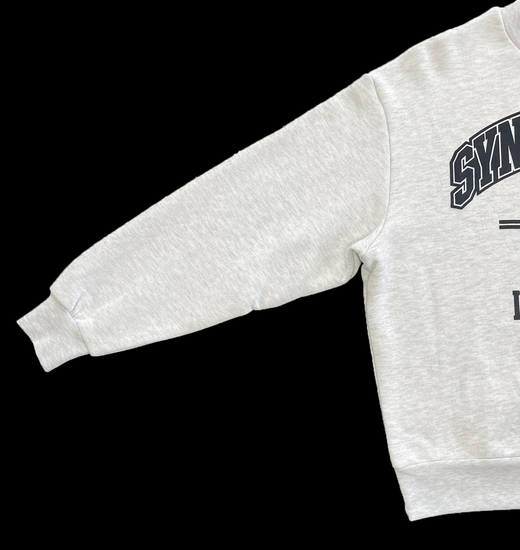 CORTEIZ COLLEGE CREW SWEATER (GREY)